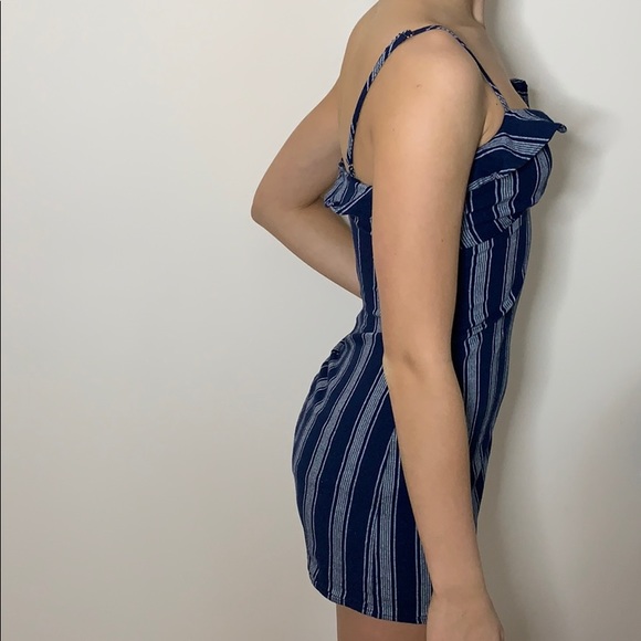 Striped Mini Dress - Picture 2 of 3